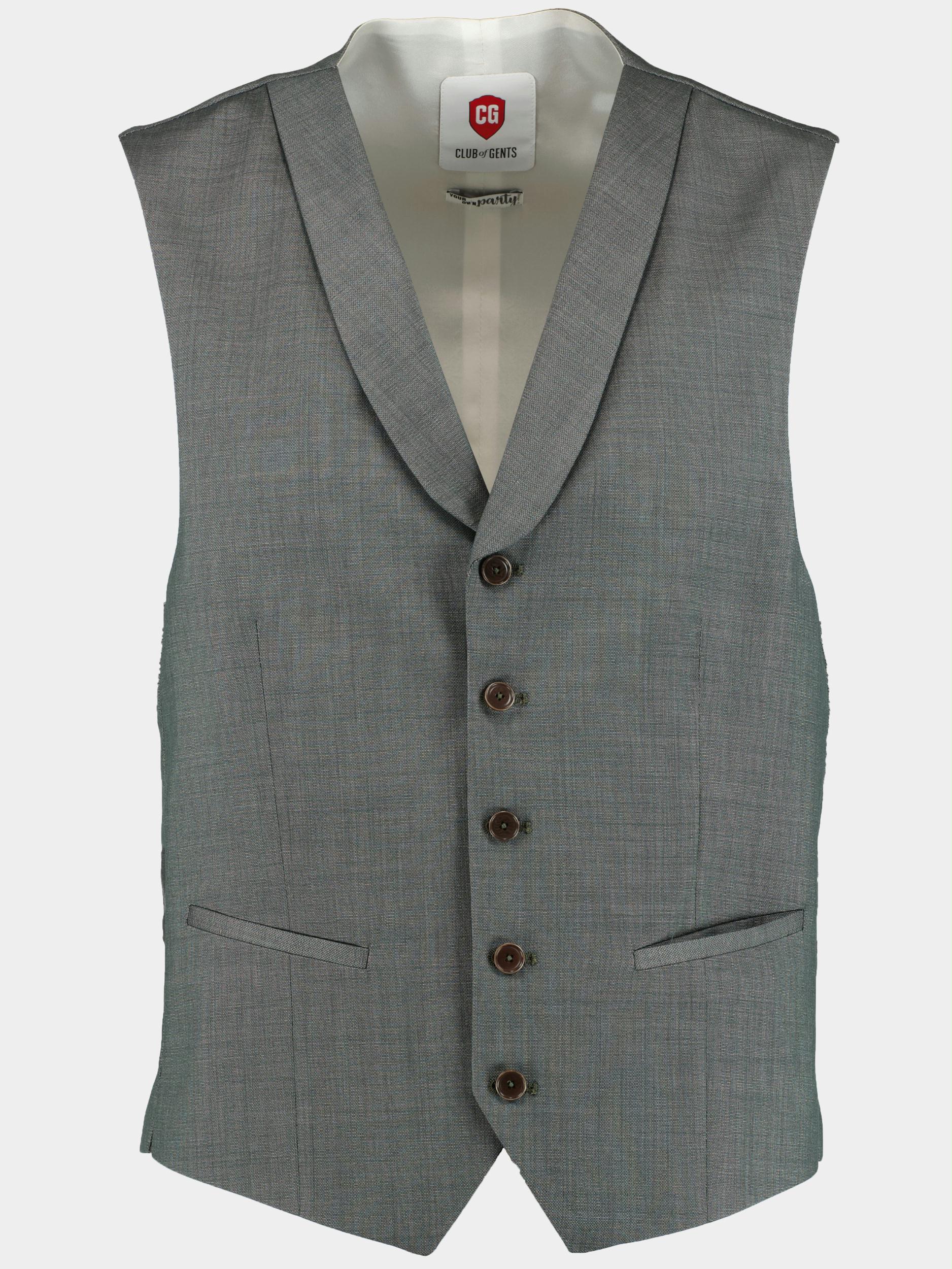 Club of Gents Gilet Mix & Match Groen Weste/Waistcoat CG Philipp-ST 10.158S0 / 440033/52