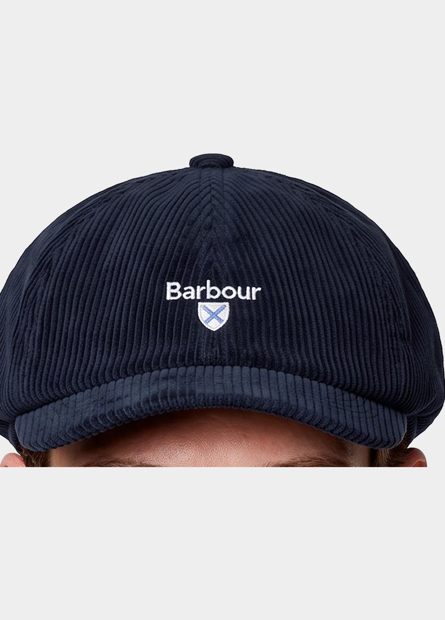 Barbour Pet Blauw Preston Cord Cap MHA0911/NY91