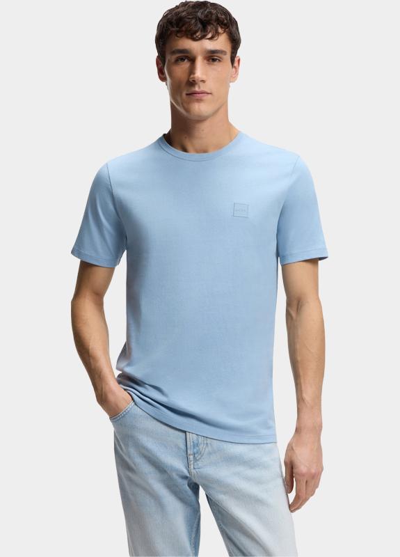 BOSS Orange Polo korte mouw Blauw Tales 10242631 02 50508584/458