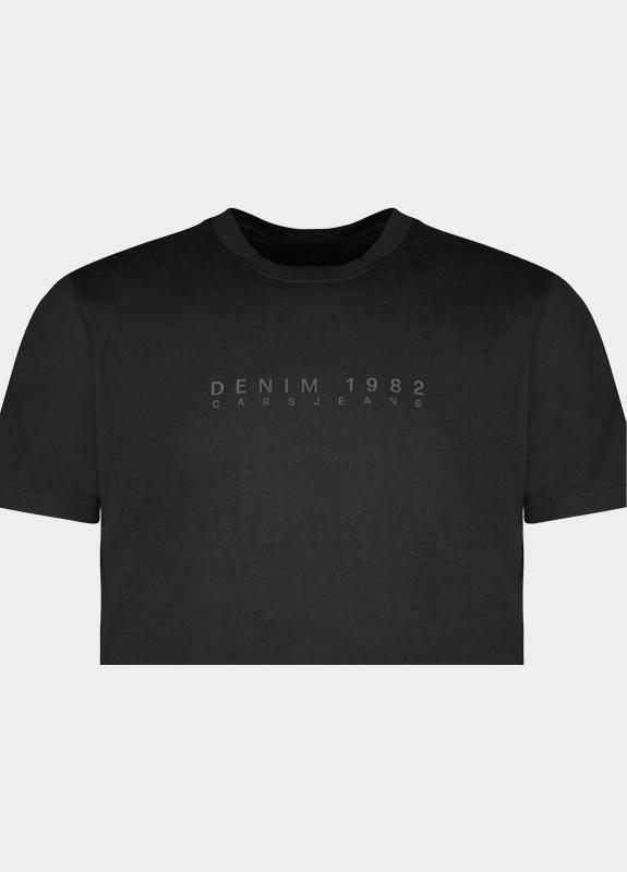 Cars Jeans T-shirt korte mouw Zwart Reboot 61963/01