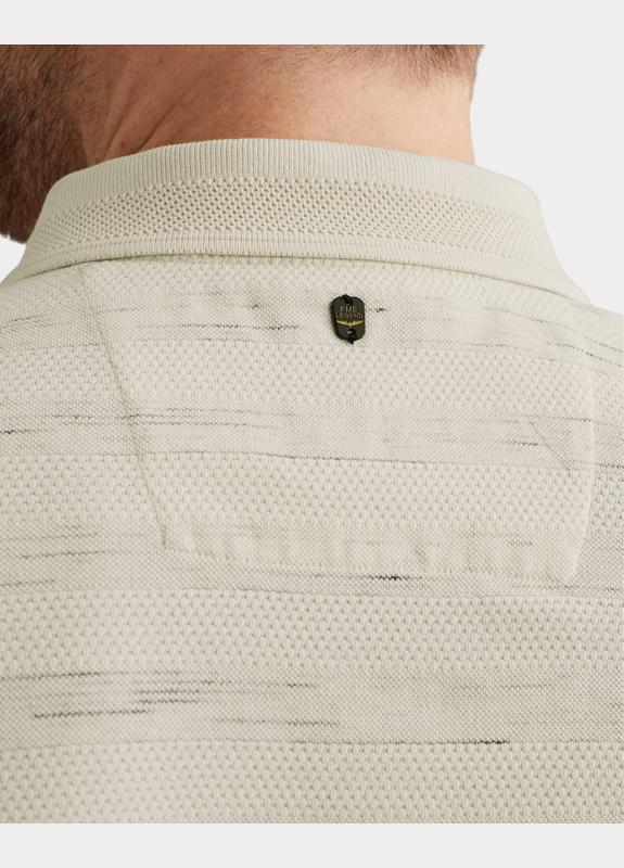 PME Legend Polo korte mouw Beige Short sleeve polo injected po PPSS2603885/7013