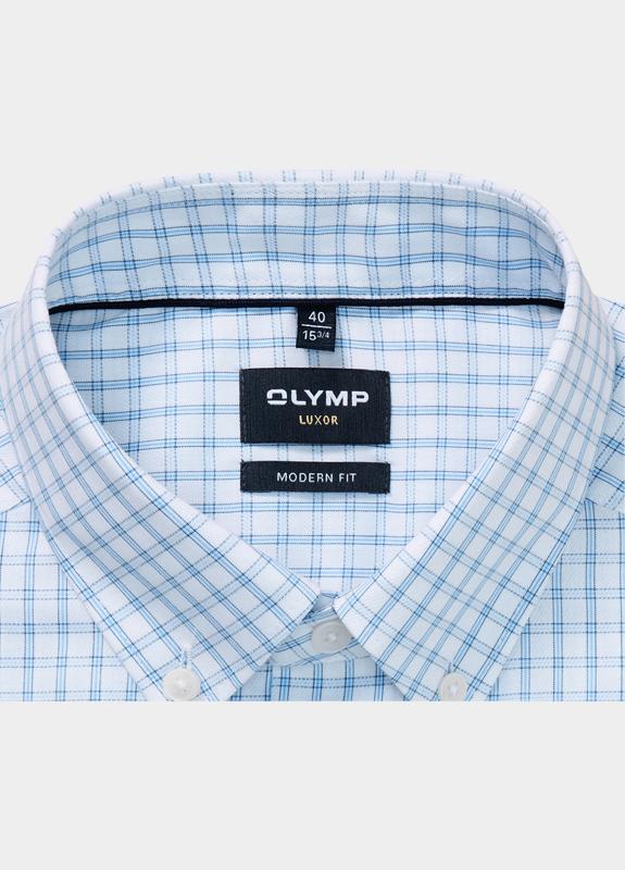 Olymp Zakelijk overhemd heren Blauw Luxor 121584/11