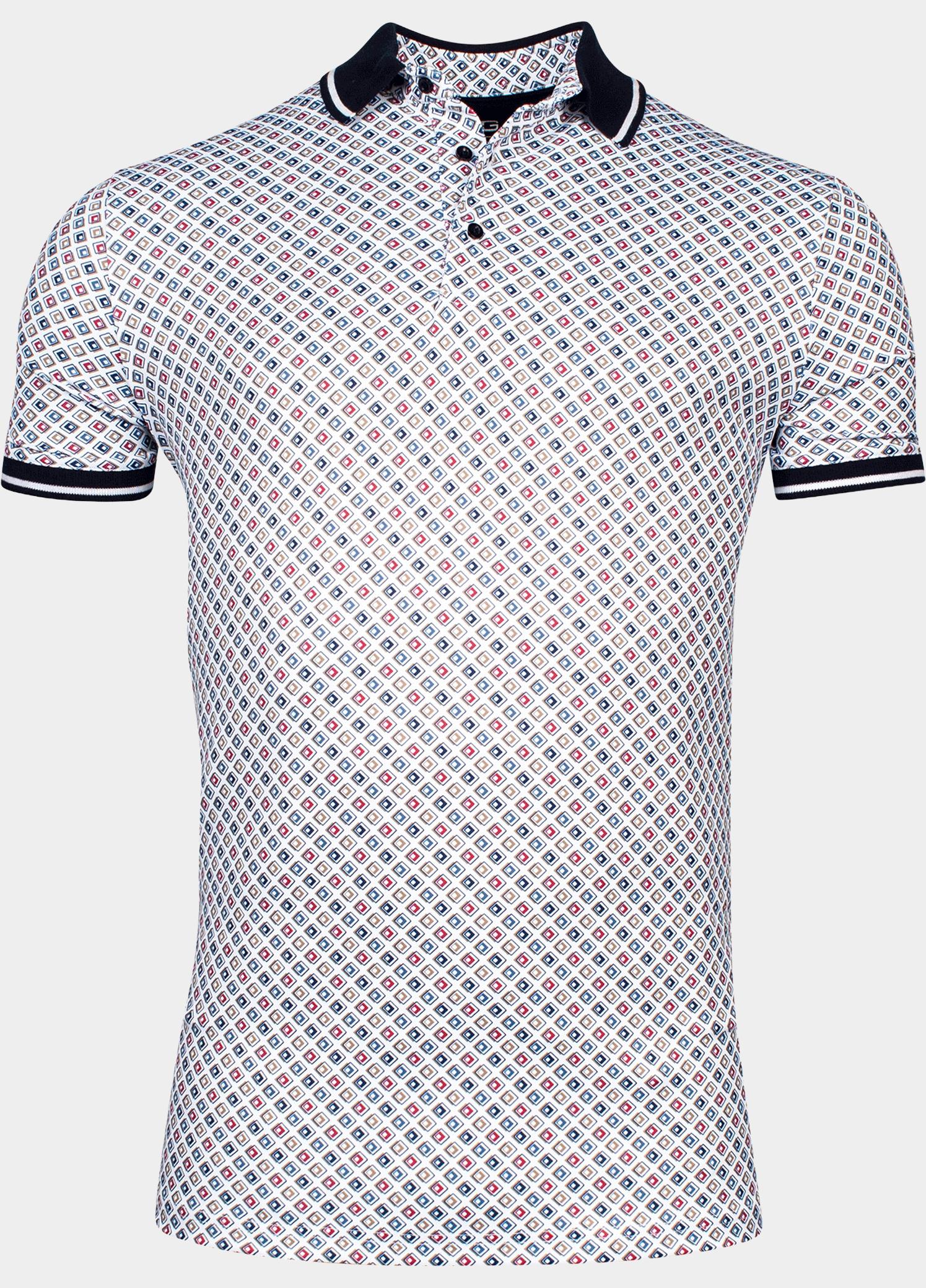 Giordano Polo heren Bruin Fabio Poloshirt SS  Dynamic F 416595/80