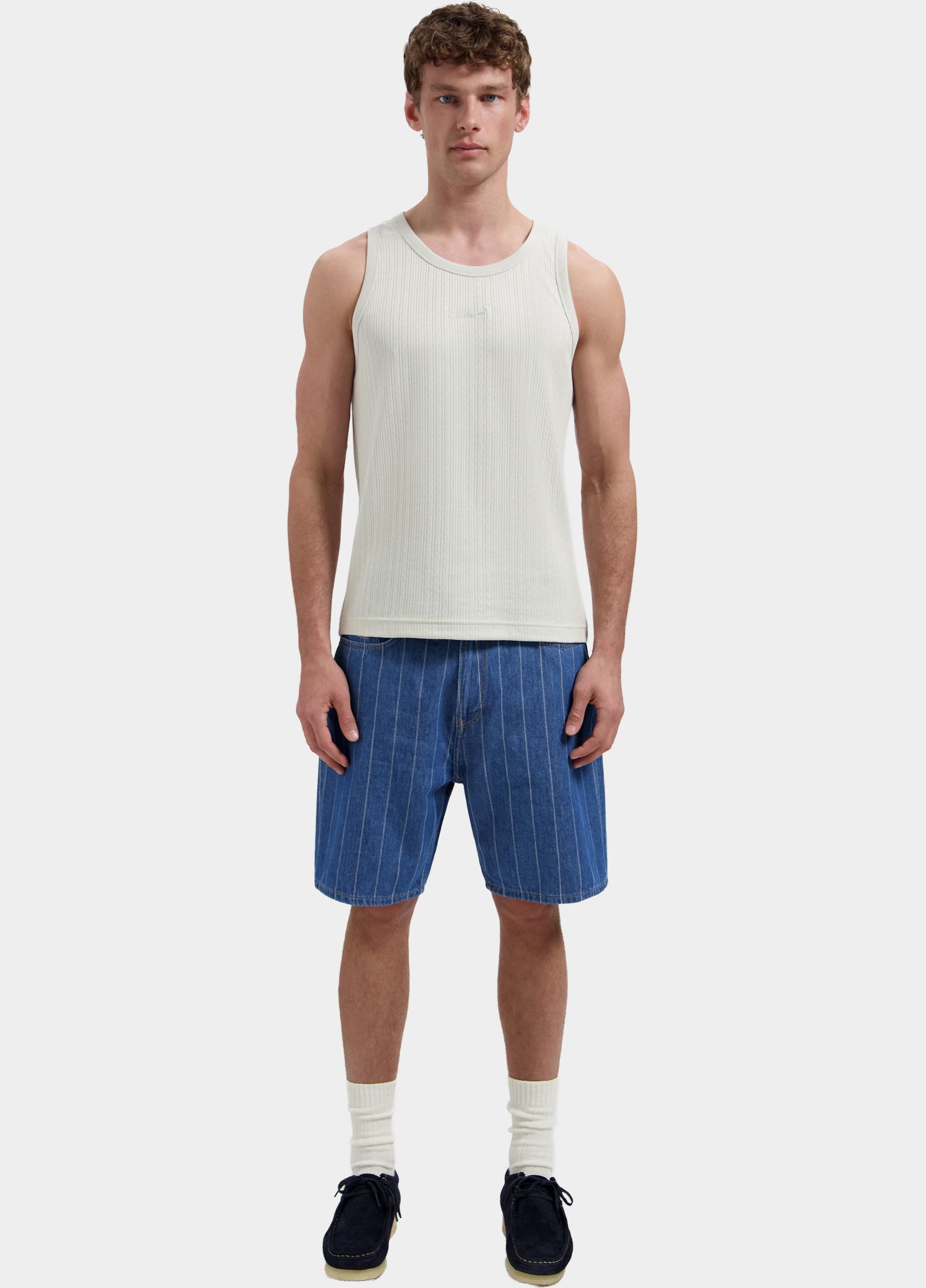 Dstrezzed mouwloos shirt heren Beige Nash Singlet 203526/107
