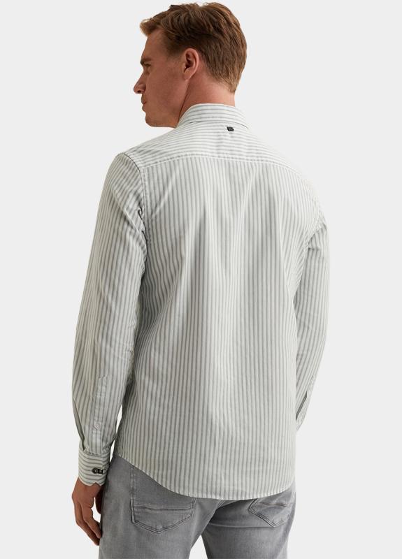 Vanguard Casual hemd lange mouw Blauw LONG SLEEVE SHIRT YD Stripe w VSI2602215/5144