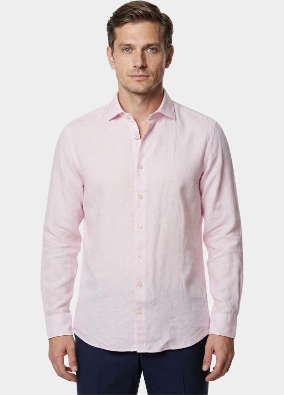 Born With Appetite Overhemd heren Roze Avenue Li-co Ws Plain Shirt L BWA26107AV01/6508