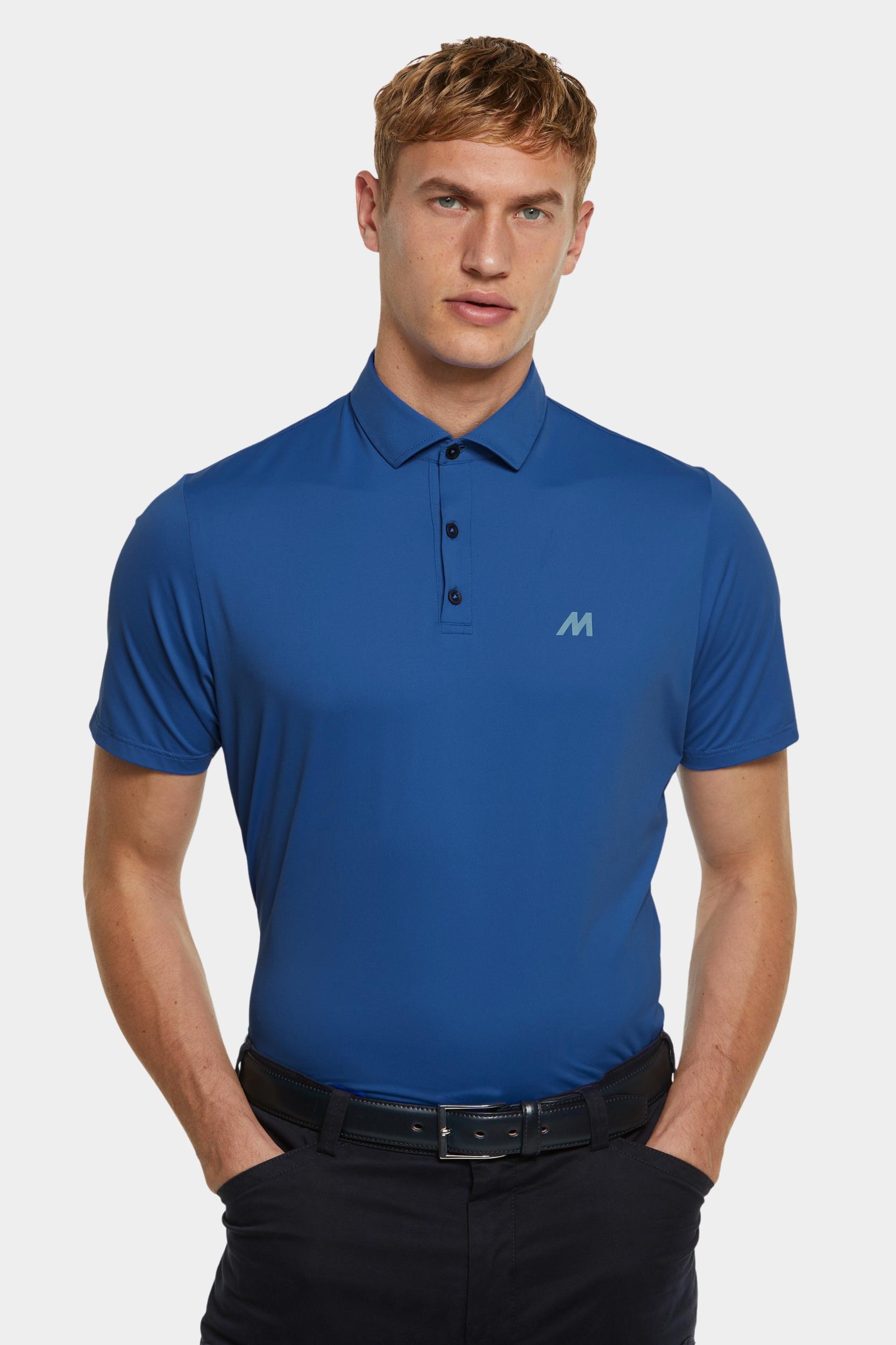 Meyer Polo korte mouw Blauw TIGER Art.9-9005 9509900500/16