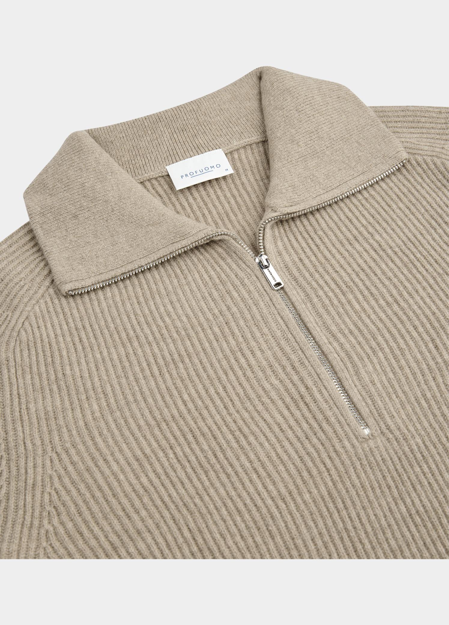 Profuomo Pullover heren Beige  PPXJ30058/G