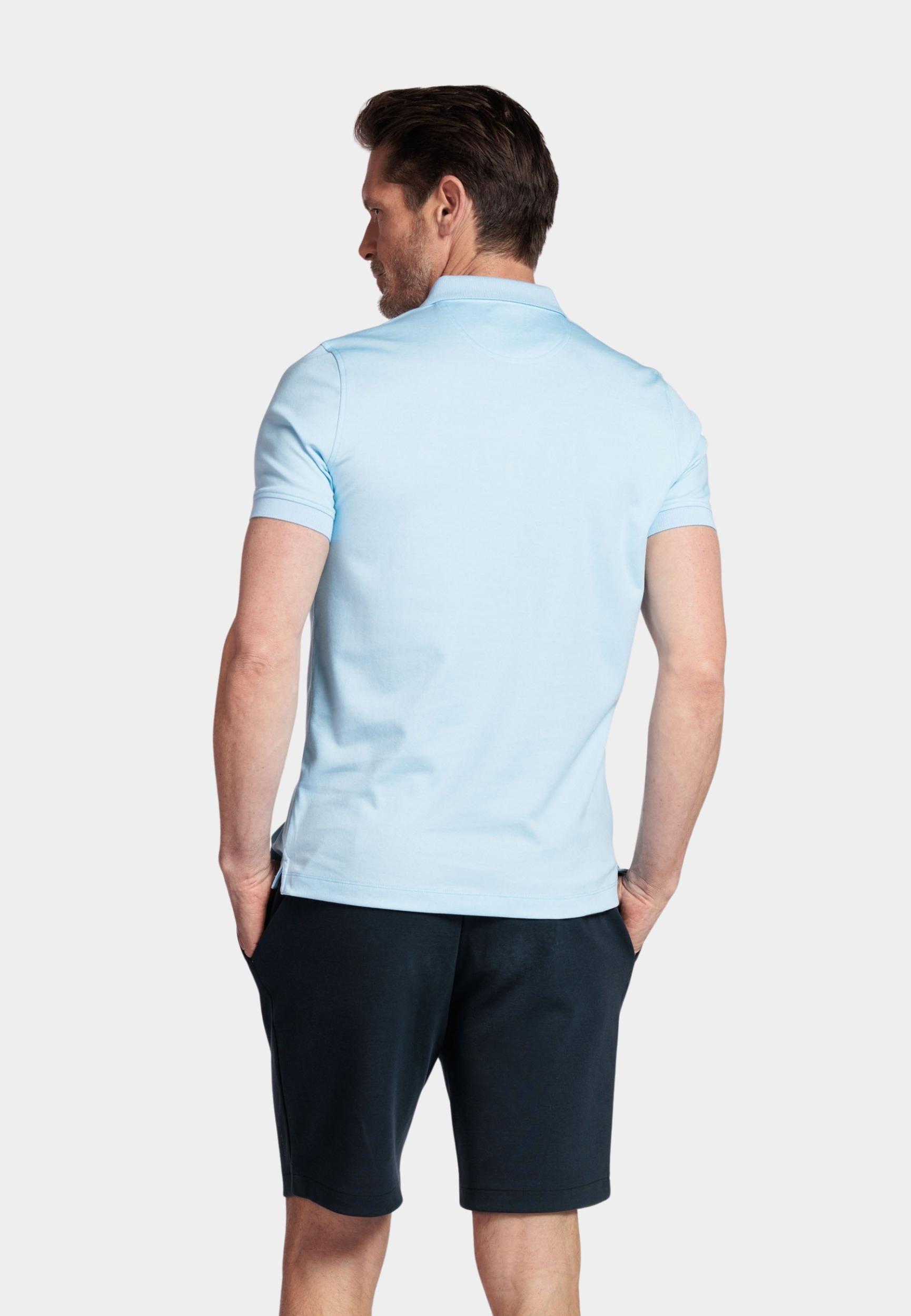 Baileys Polo korte mouw Blauw Poloshirt 515280/62