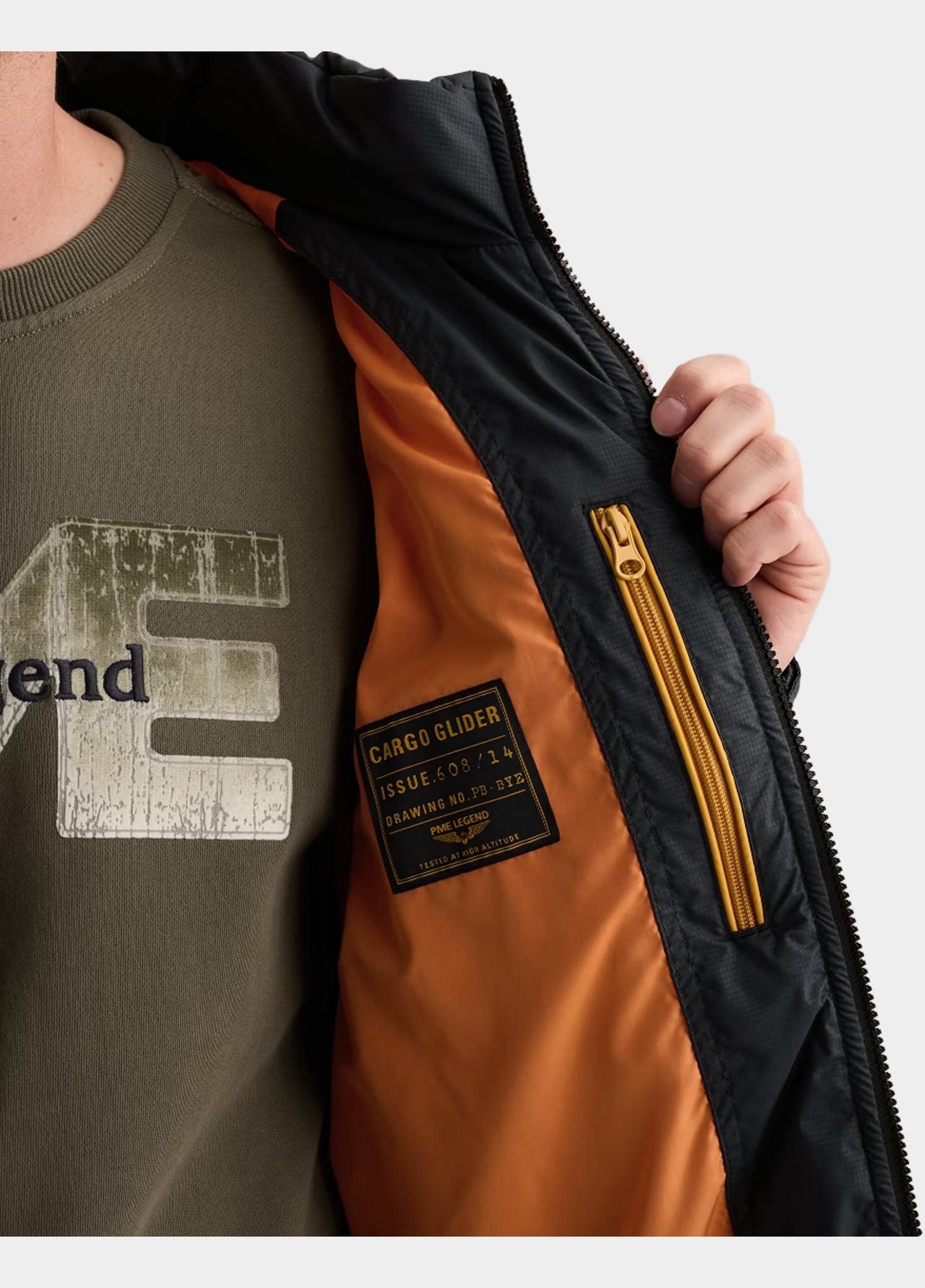 PME Legend Winterjas heren Blauw Flight jacket EXPEDITOR Brigh PJA2608114/5281