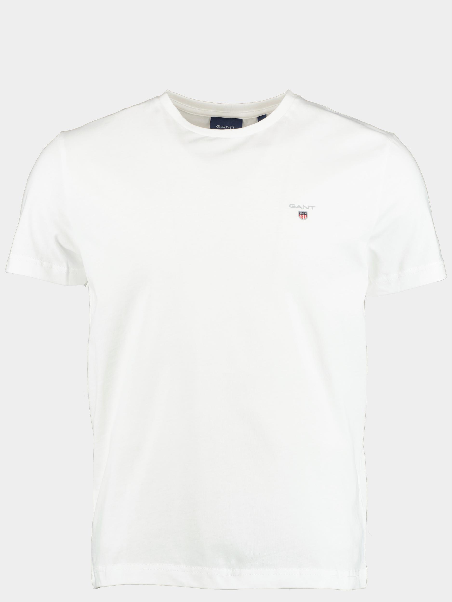 Gant Short Sleeve T-Shirt White Original SS T-Shirt 234100/110