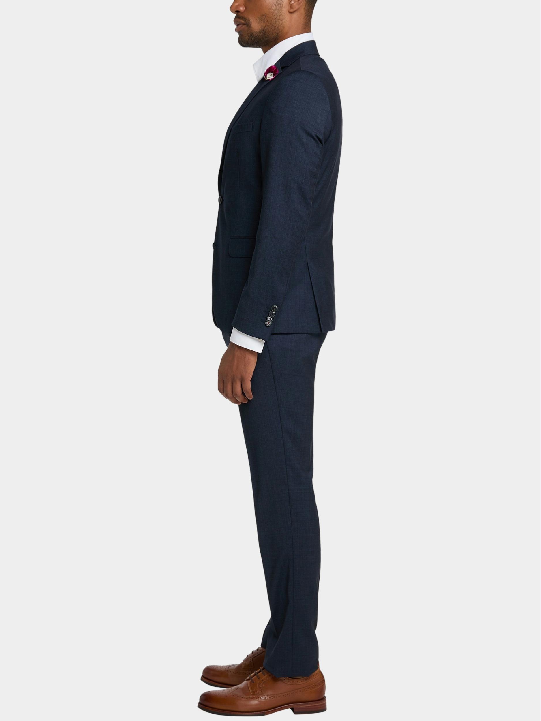 Club of Gents Pantalon Mix & Match Blauw HoseTrousers CG Pascal-ST .S