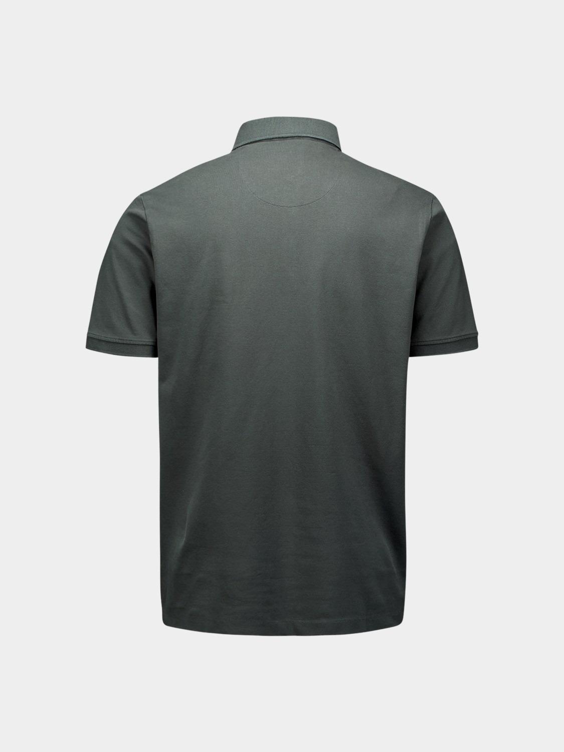 No Excess Polo korte mouw Grijs Polo Pique Garment Dyed N3801/124