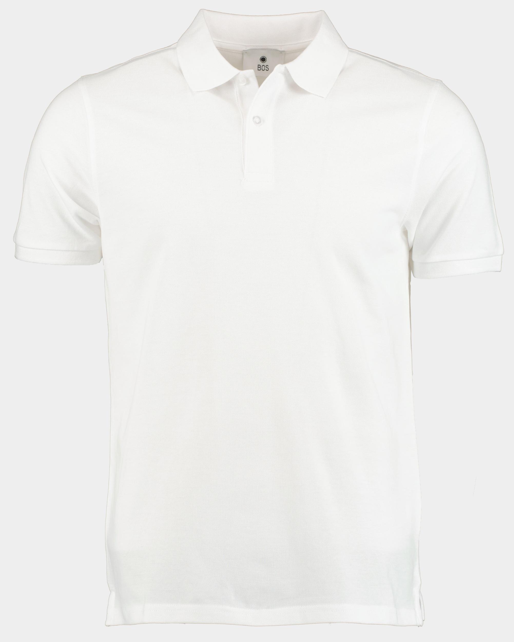Bos Polo korte mouw Wit  2200900/100