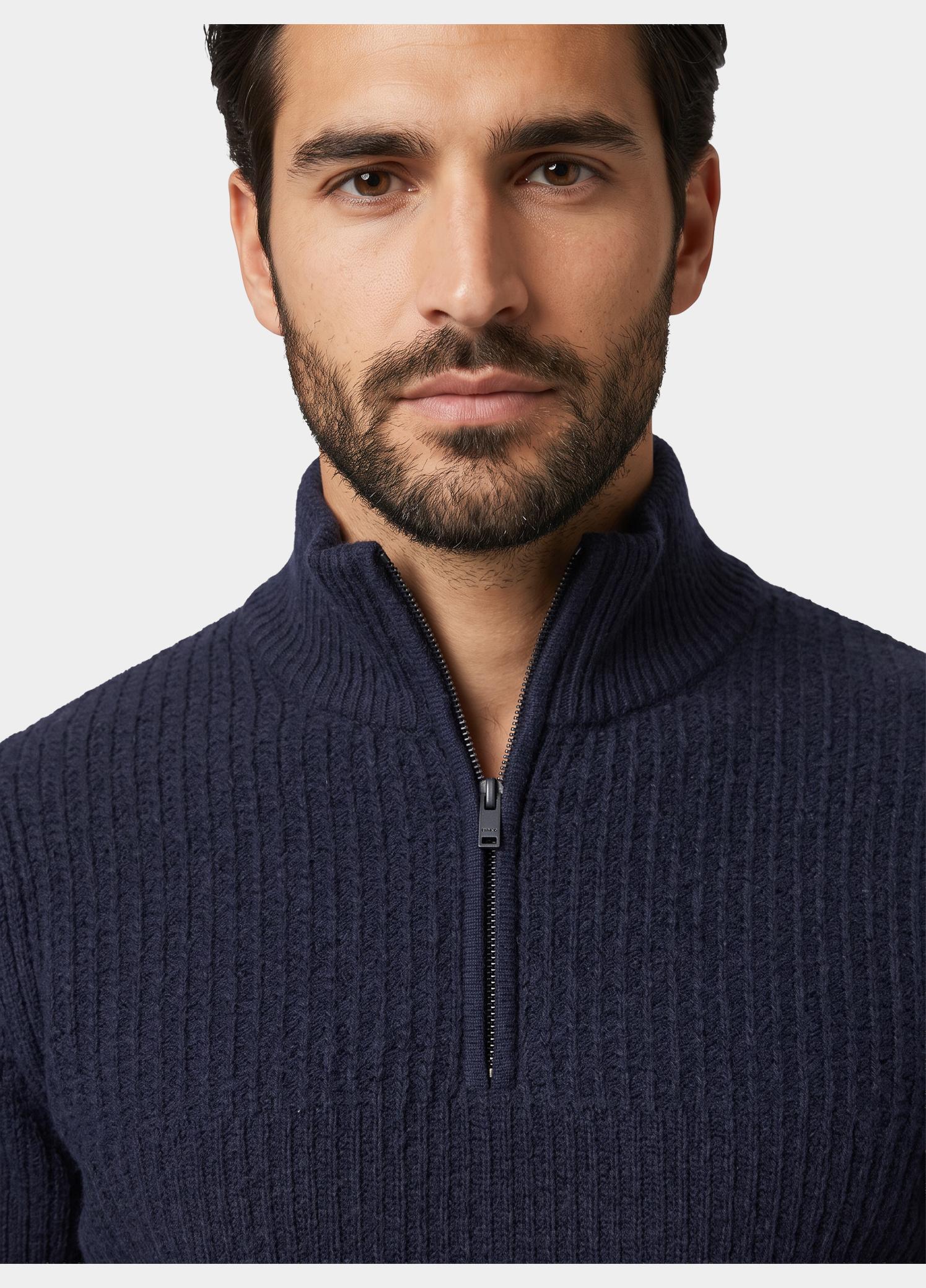 BOSS Orange Pullover heren Blauw Kenter 10283079 01 50571402/404