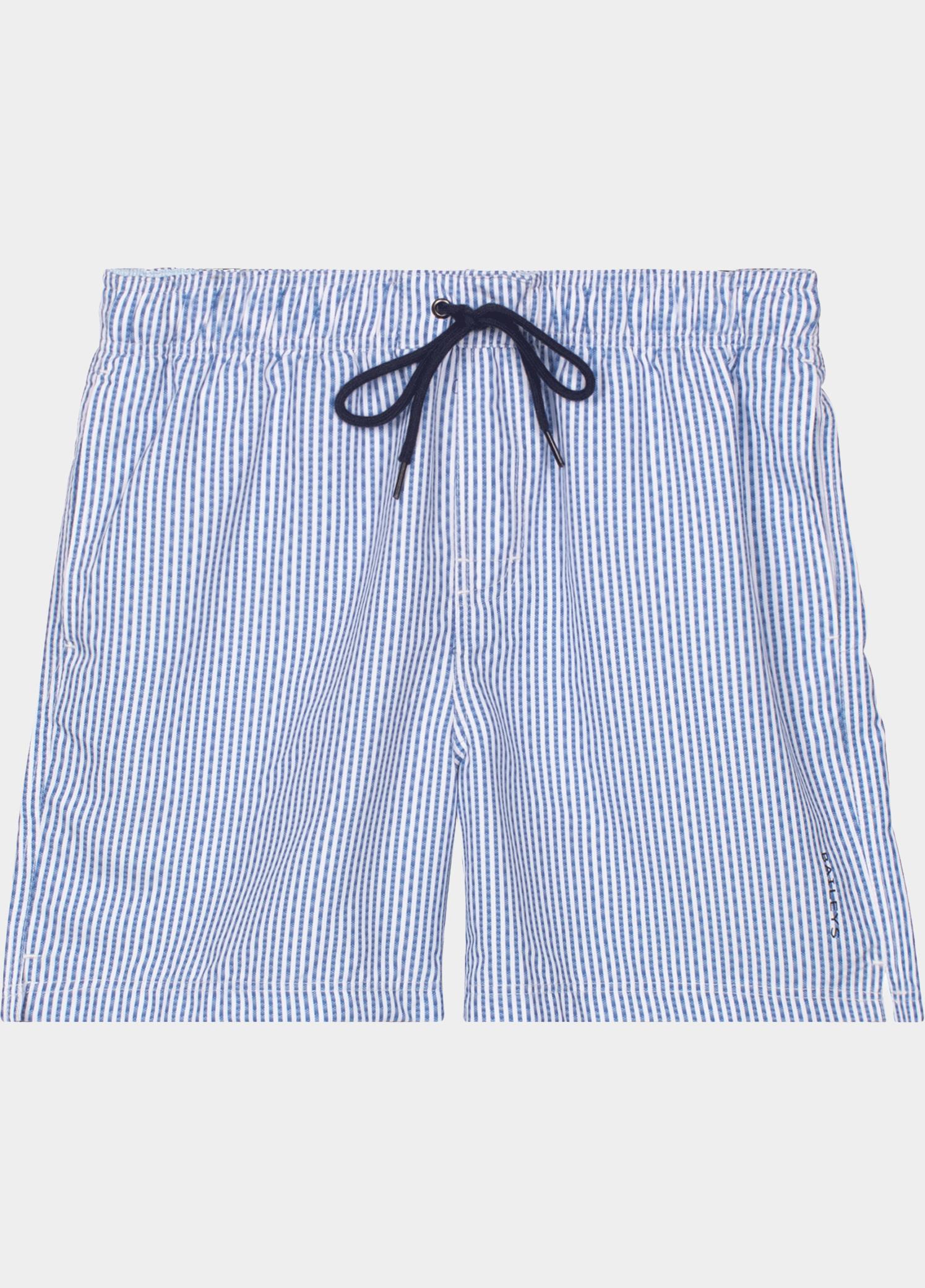 Baileys Zwembroek Blauw Swimshort All over printed "s 611002/650