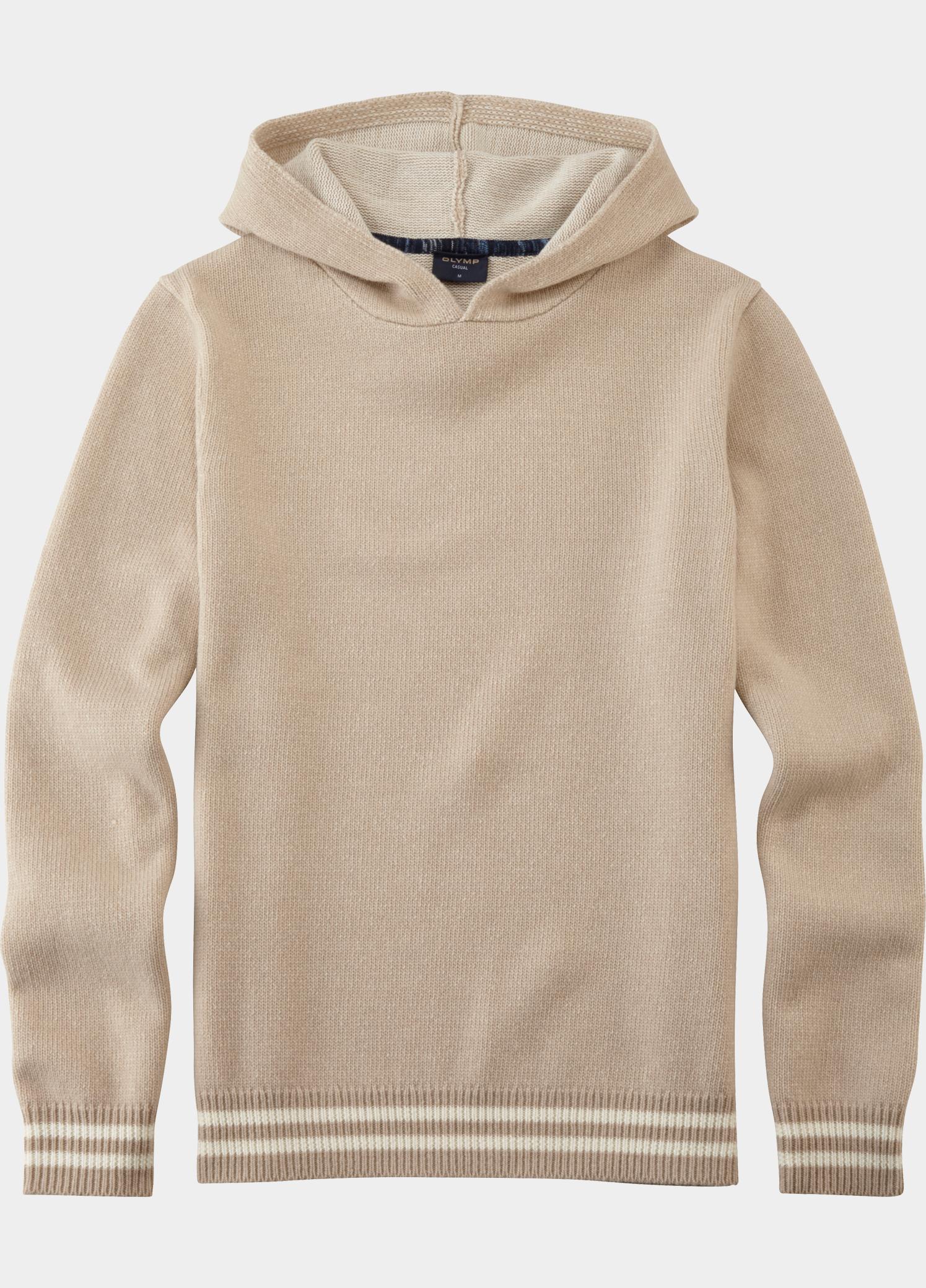 Olymp Hoodie heren Beige  531665/22