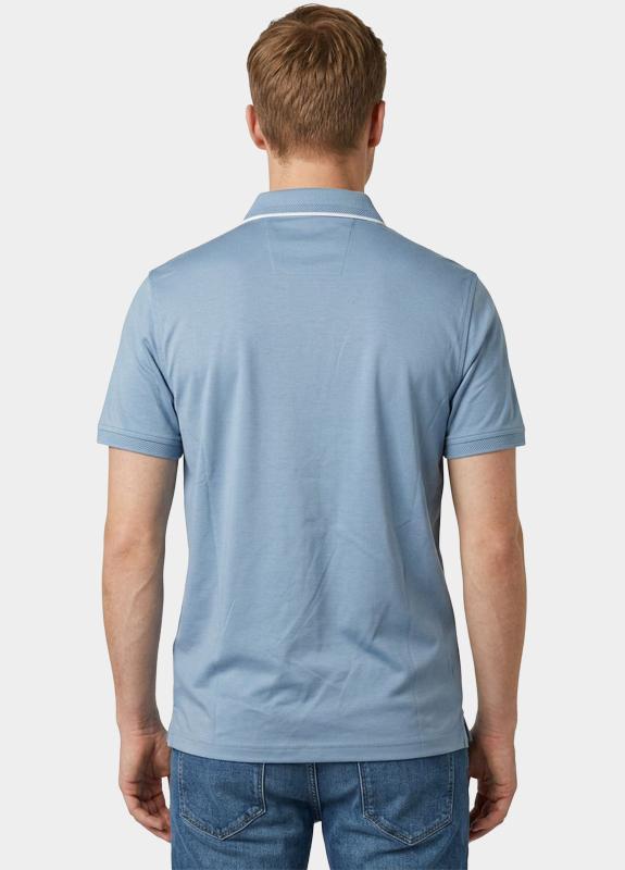 Bos Polo heren Blauw  25016/L. Blue