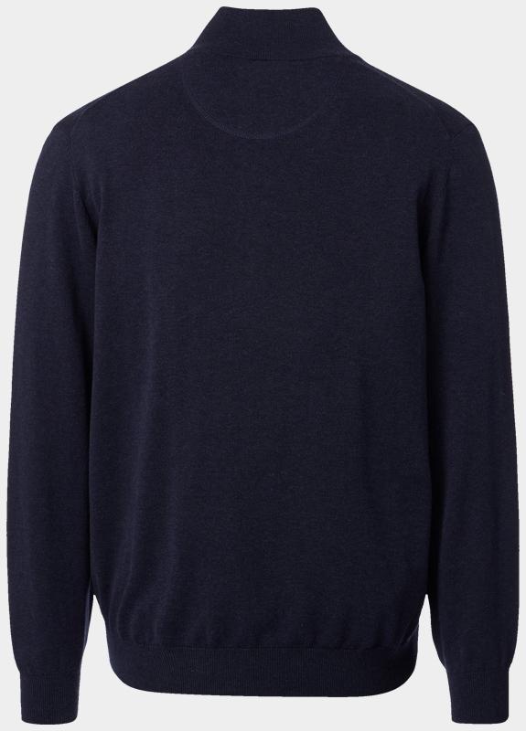 Casamoda Vest Blauw Stricktroyer NOS 004410/105