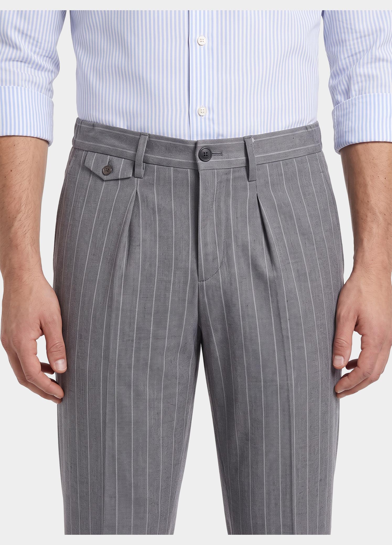 Profuomo Chino Grijs  PPWQ30006/A
