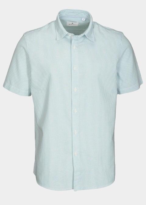 Basefield Casual hemd korte mouw Groen  219018408/544
