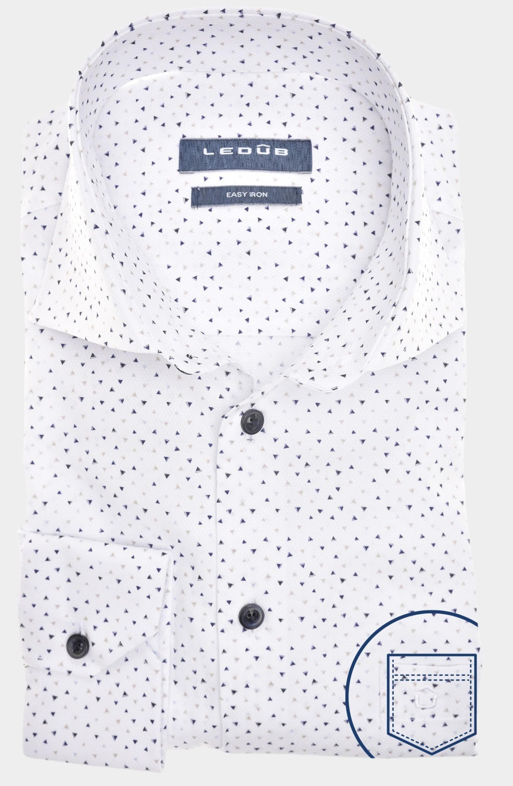 Ledub Business hemd lange mouw Wit LE24201 MFN 5 0142290/916000