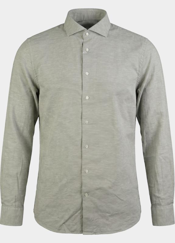 Profuomo Zakelijk overhemd heren Groen  PPXH10010/F