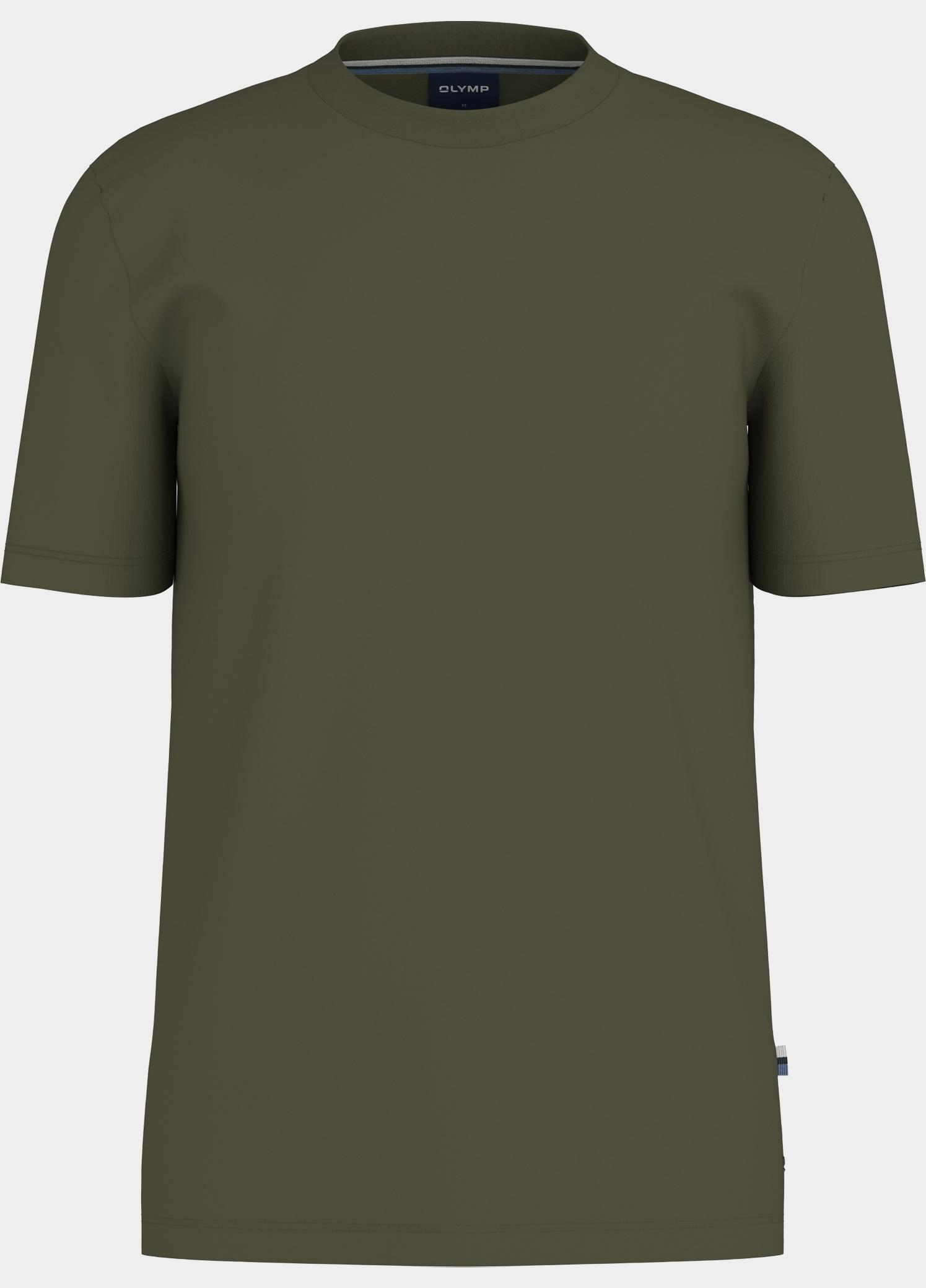 Olymp T-shirt heren Groen Basic T-Shirt 560222/47