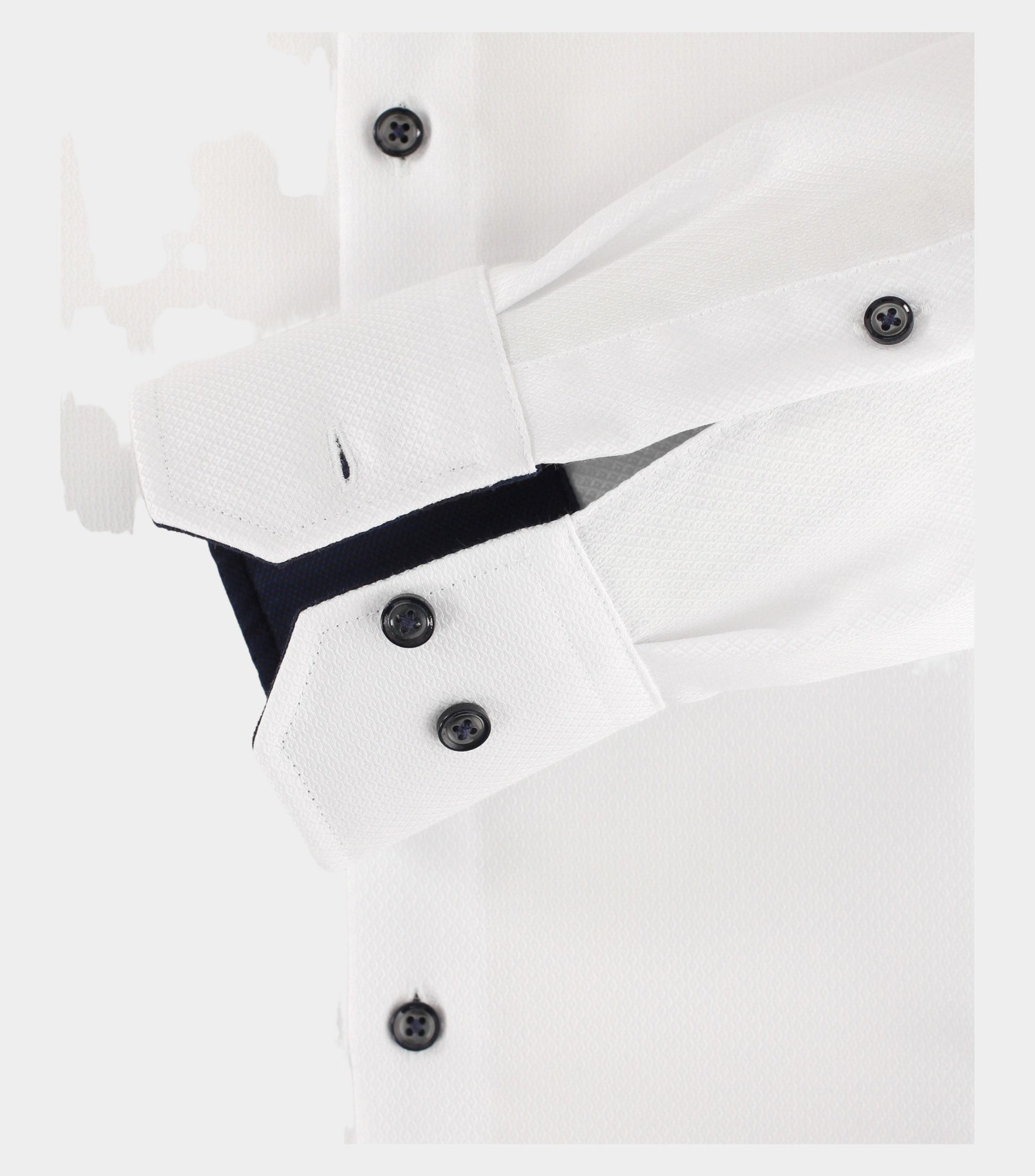 Venti Business hemd lange mouw Wit B.D. Modern Fit 113644200/000