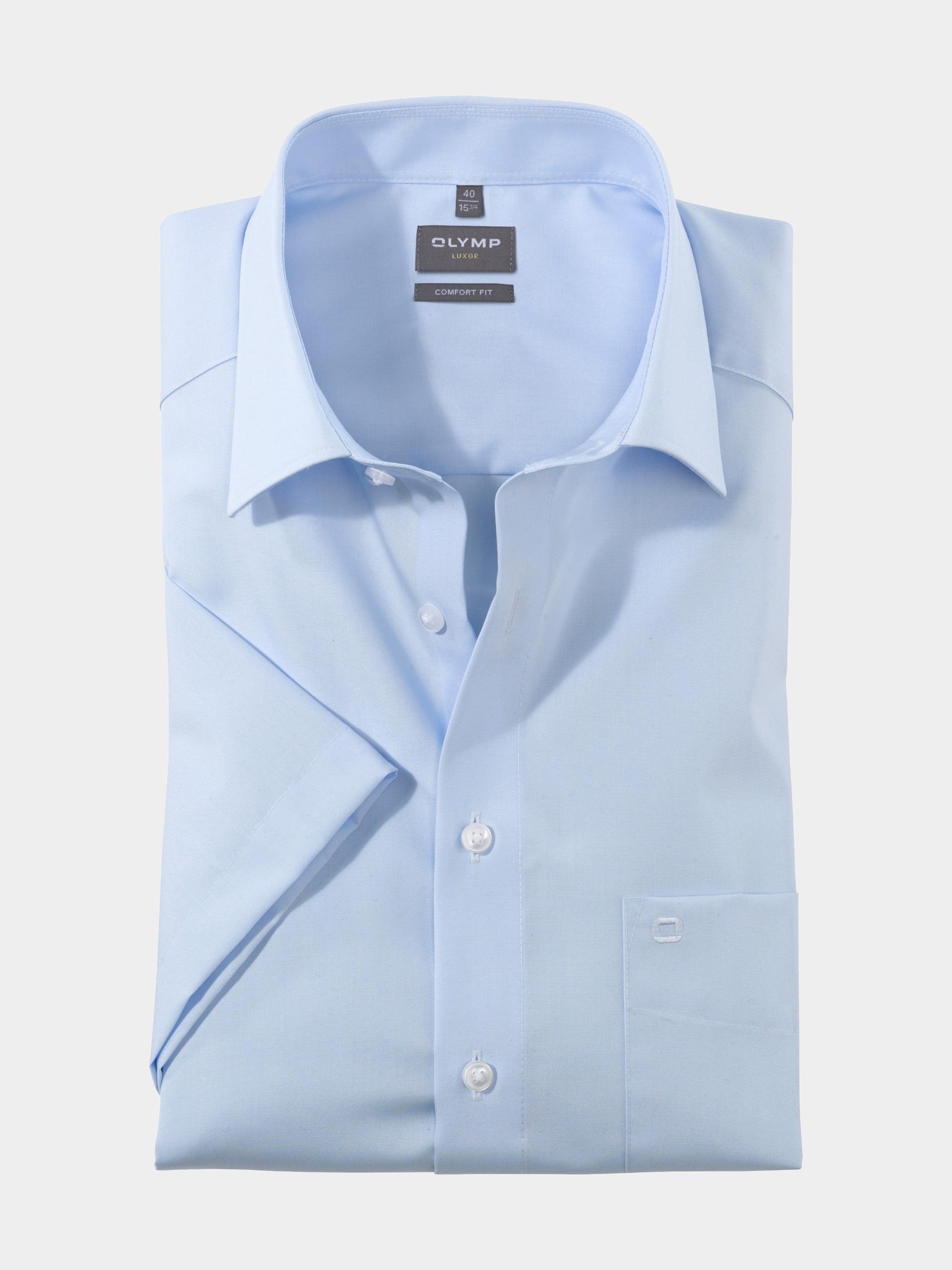 Olymp Business hemd korte mouw Blauw 0254/12 Hemden 025412/15