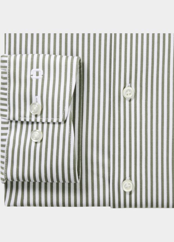 Olymp Zakelijk overhemd heren Groen Luxor 24/Seven 123284/48