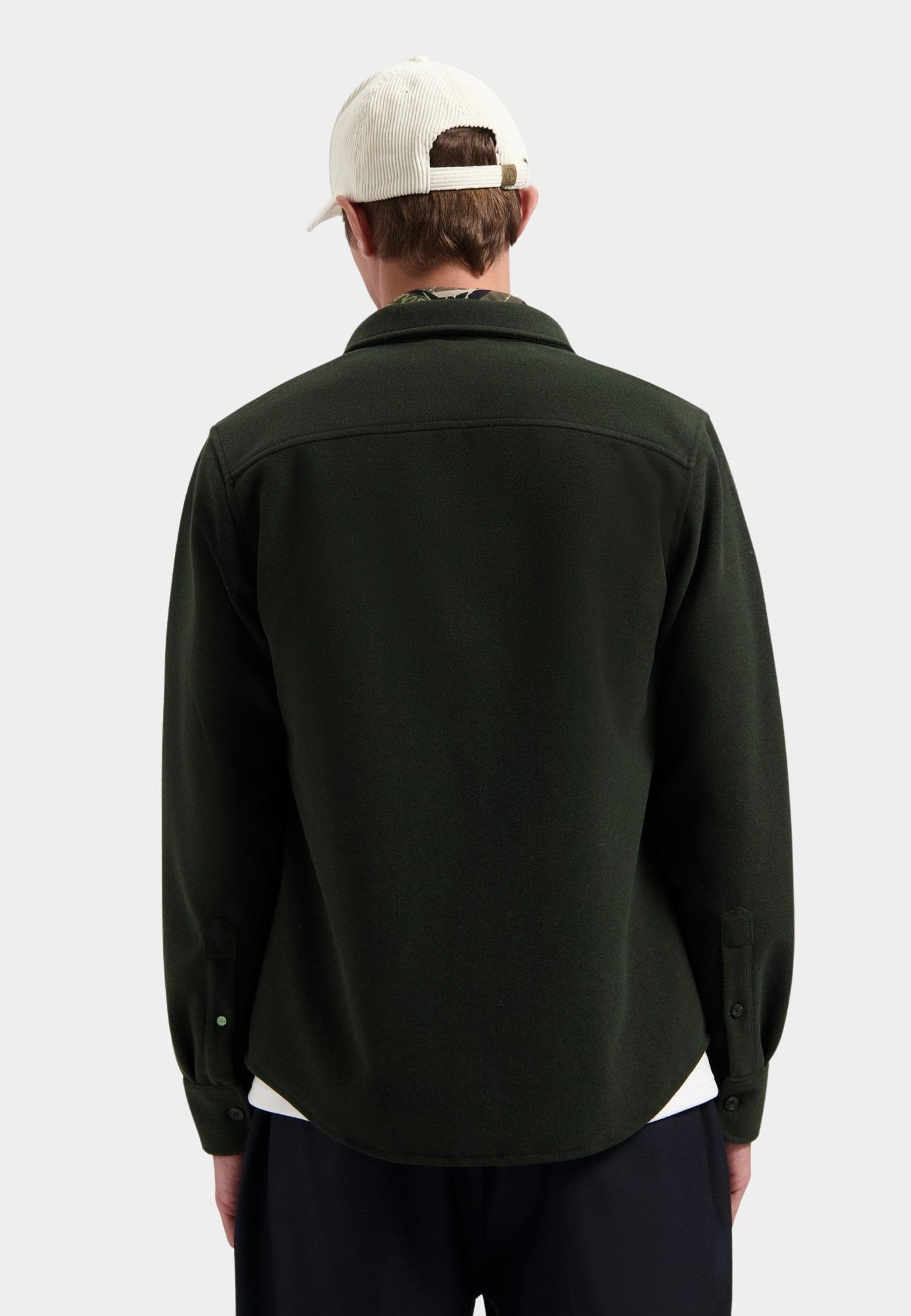 Dstrezzed Casual hemd lange mouw Groen Ulrik Overshirt 303776-AW24/557