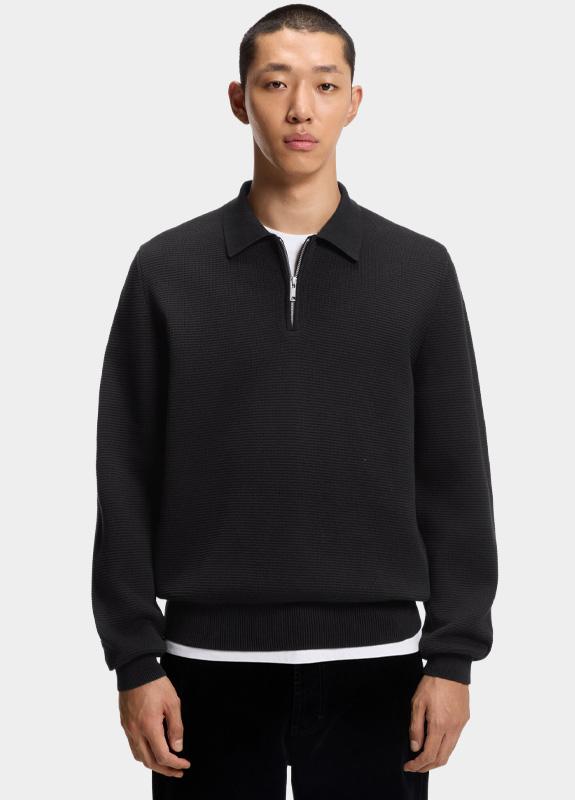 HUGO Red Pullover Zwart San Pauley-C 10273651 01 50546871/001