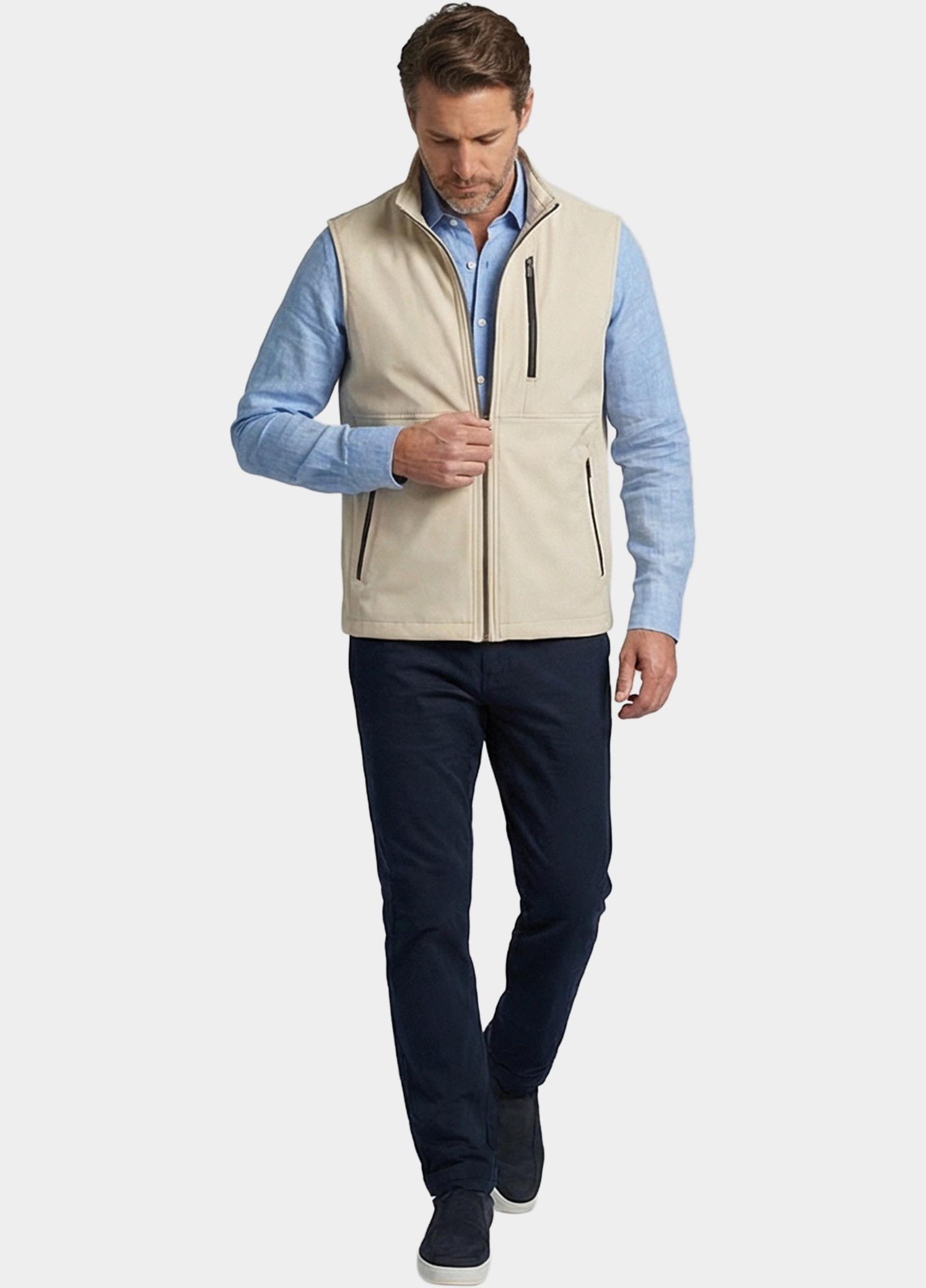 Baileys Bodywarmer heren Wit Bodywarmer  Chest Pocket 612530/81