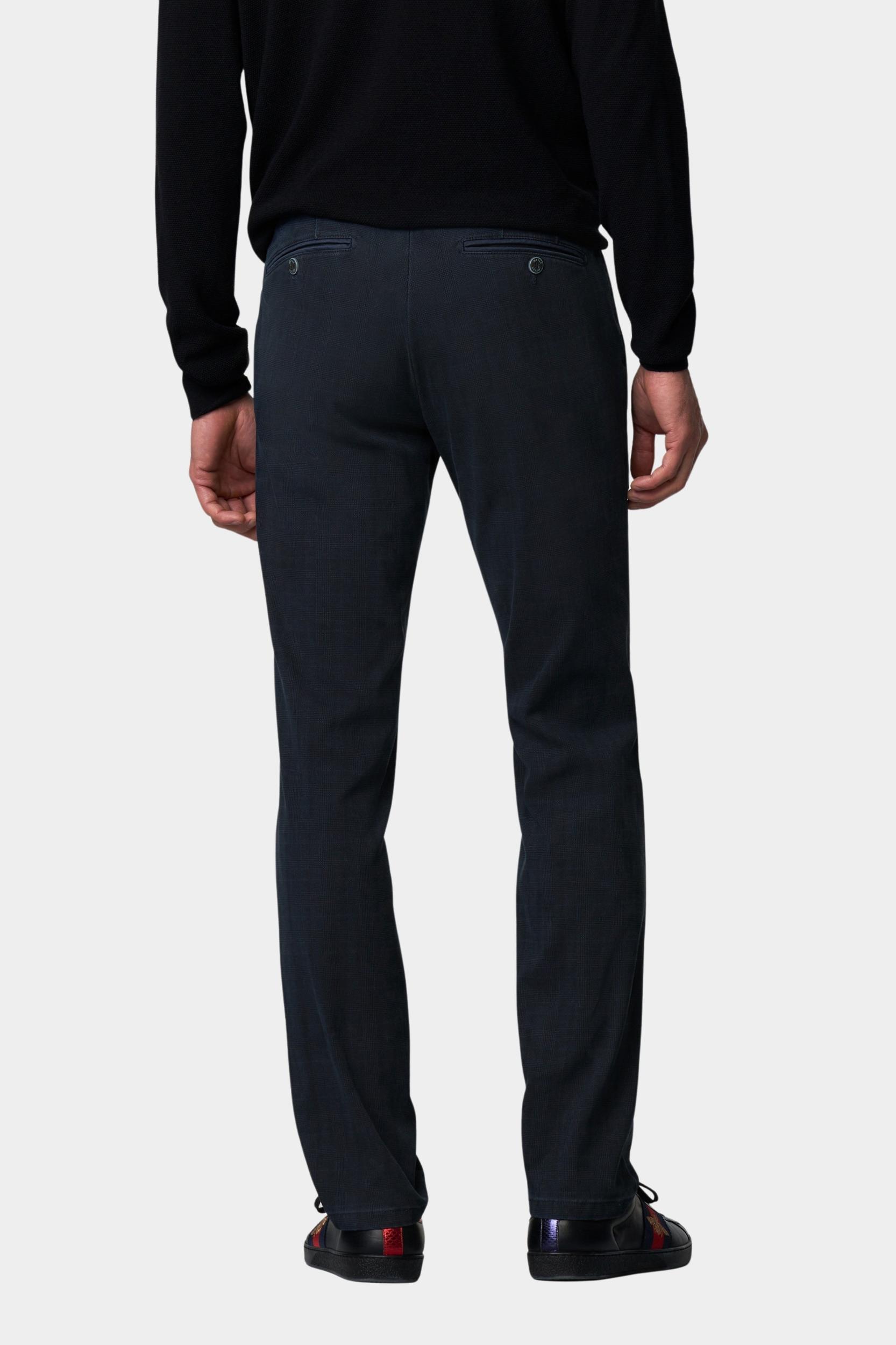 Meyer Katoenen Broek Blauw BONN Art.2-5621 1022562100/18