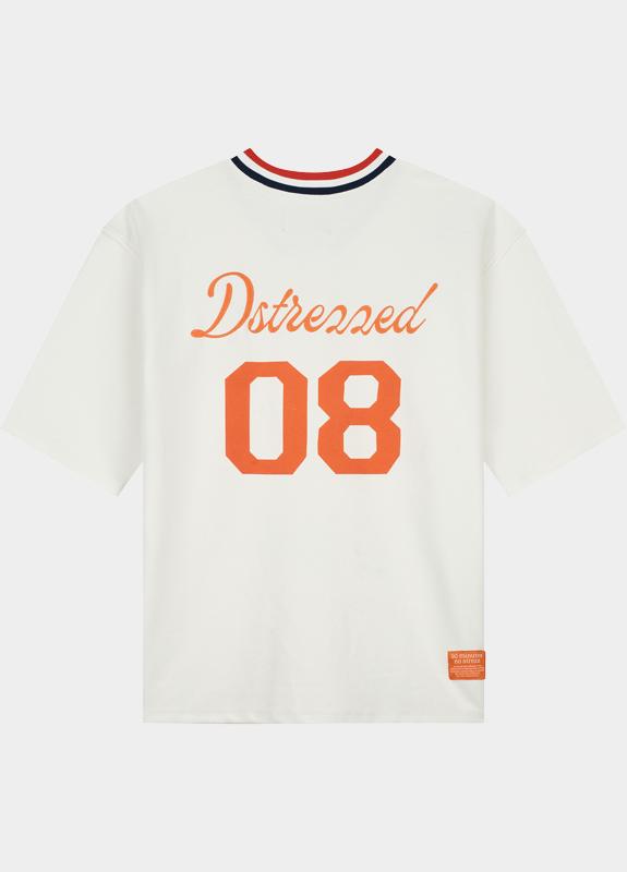 Dstrezzed T-shirt heren Oranje Cham Tee 203560/439