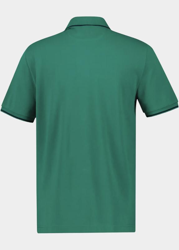 Gant Polo heren Groen Tipped Piqué Polo Shirt 2062034/322