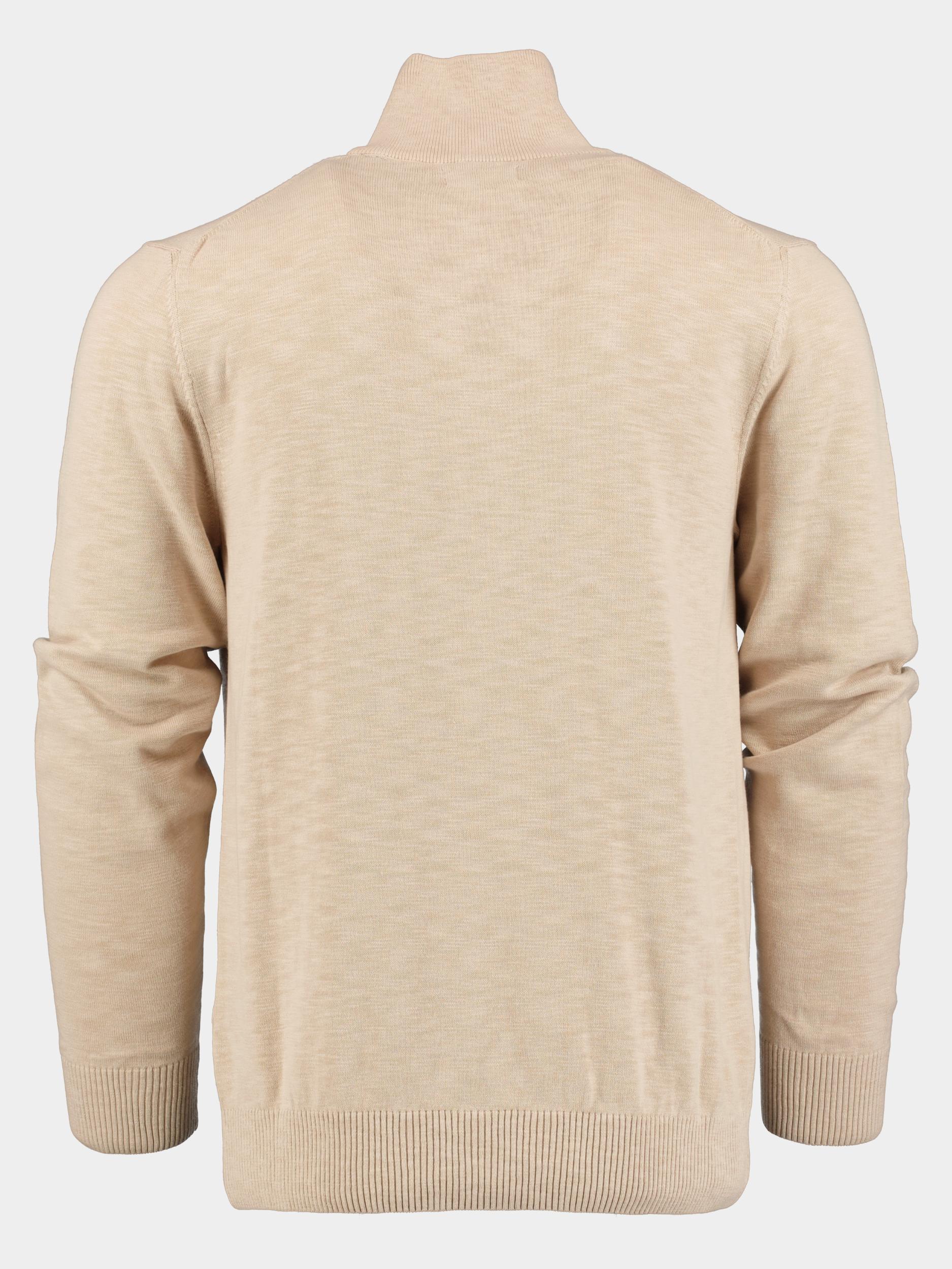 Gant Pullover Beige Cotton Flamme Halfzip 8030153/277