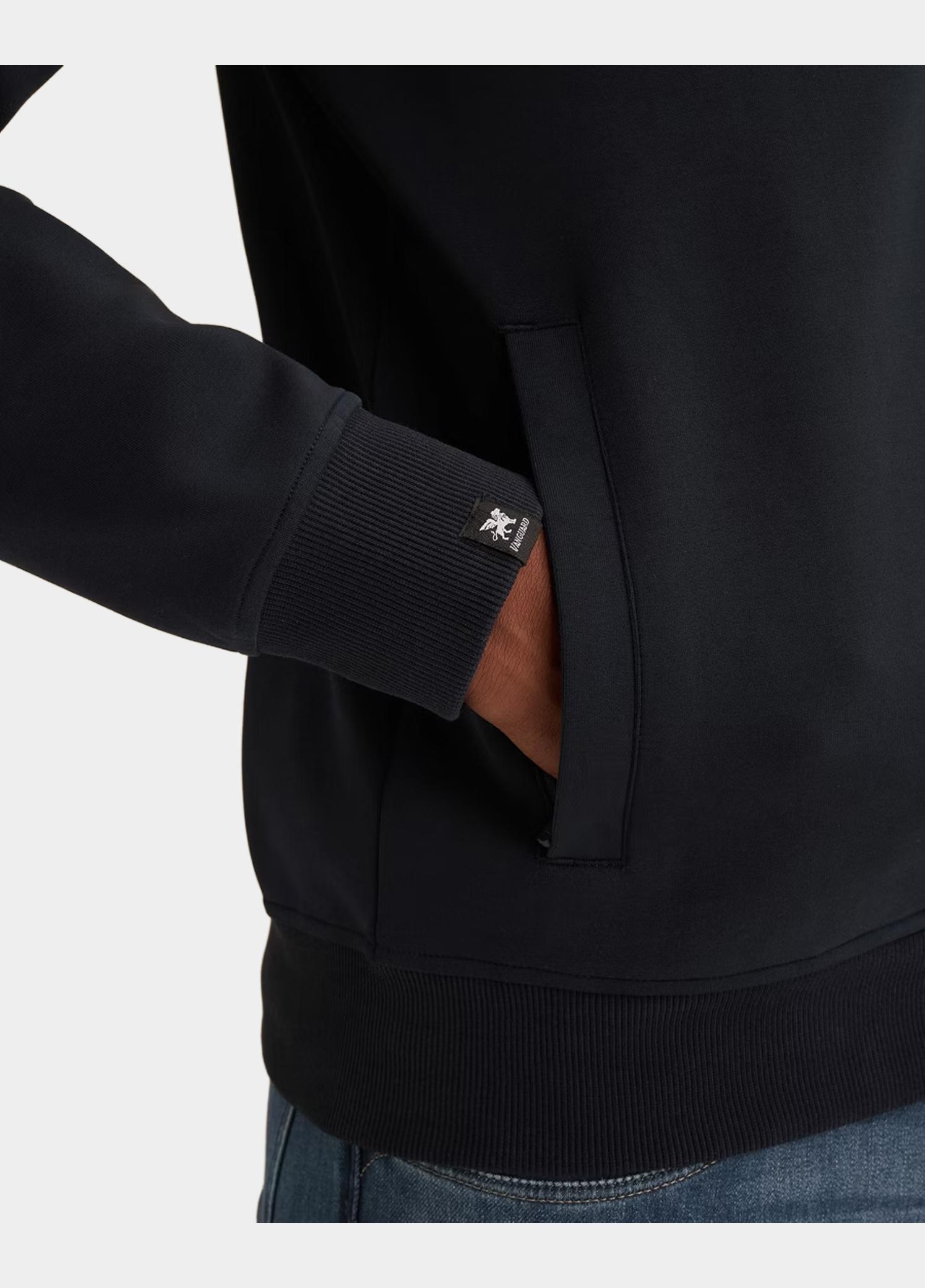 Vanguard Vest heren Blauw Zip jacket interlock sweat VSW2608402/5073