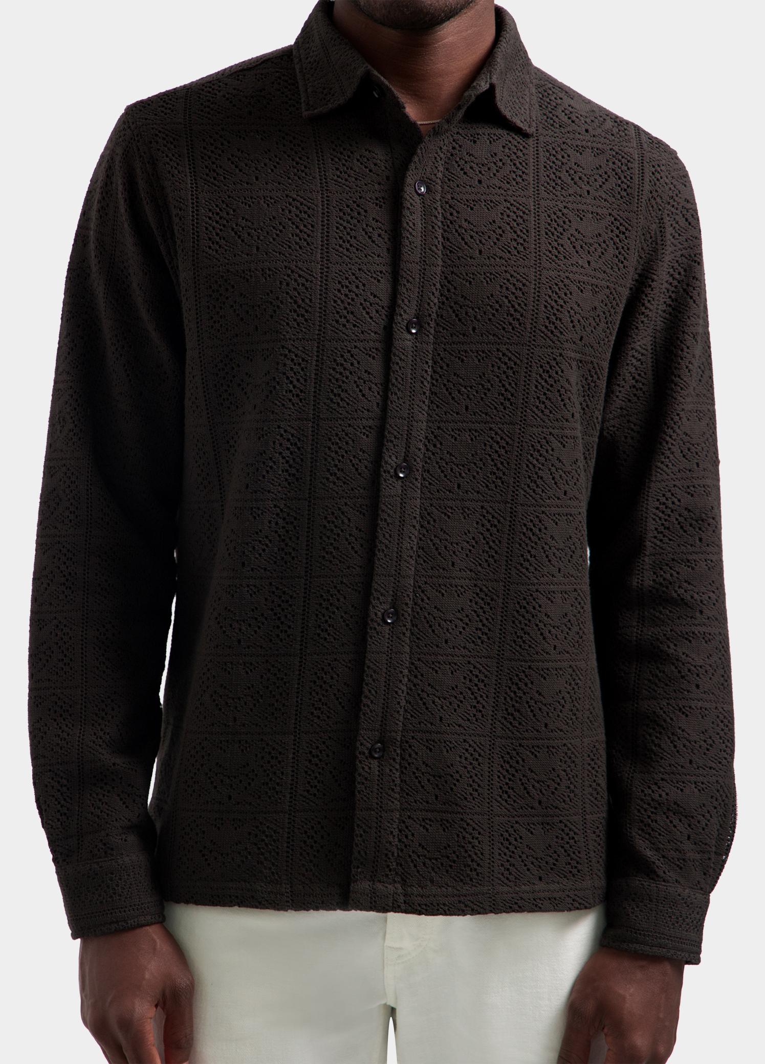 Dstrezzed Overshirt Bruin Delan Shirt 303976/799