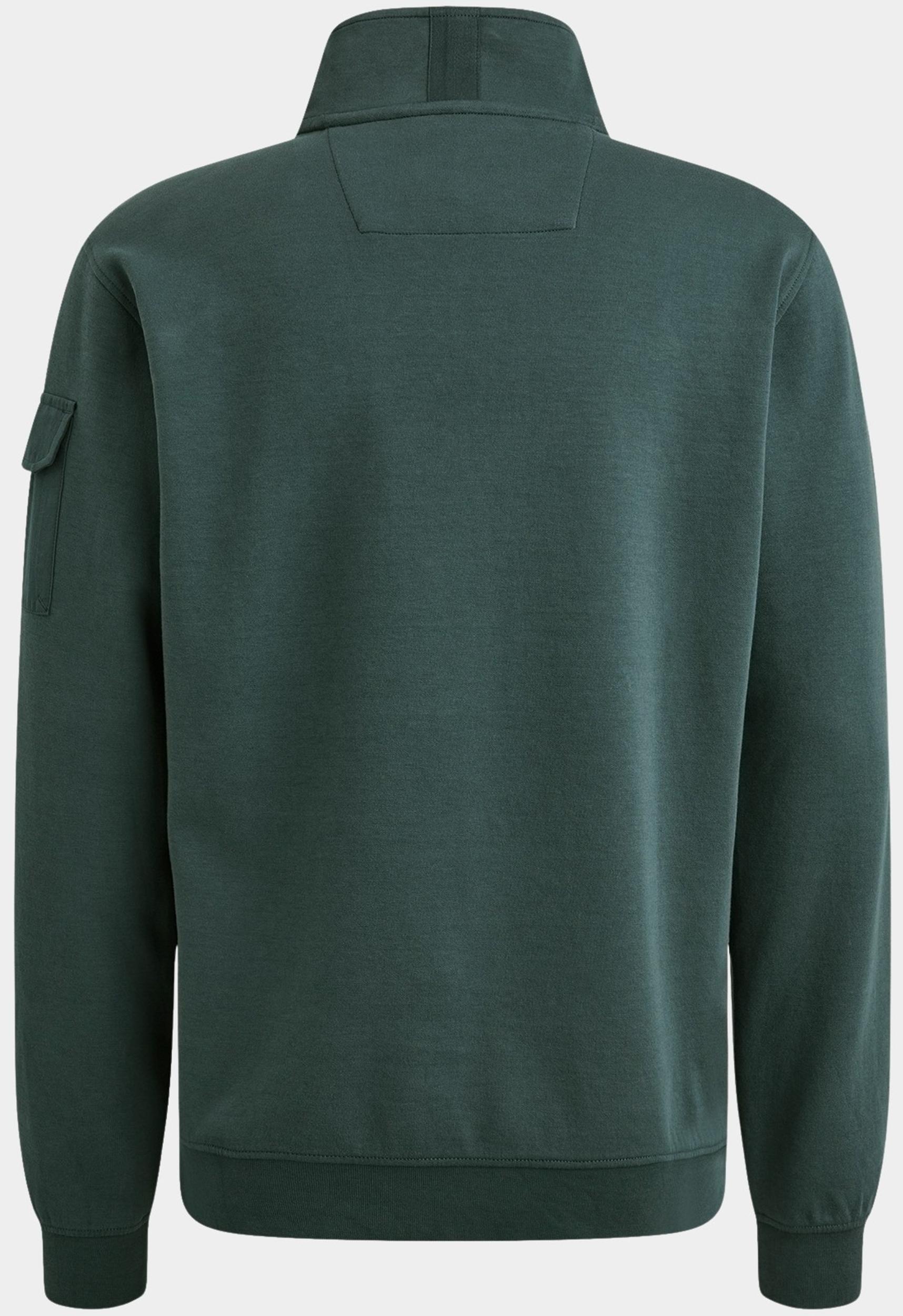 PME Legend Half Zip Groen Half zip collar interlock jer PSW2508423/5125