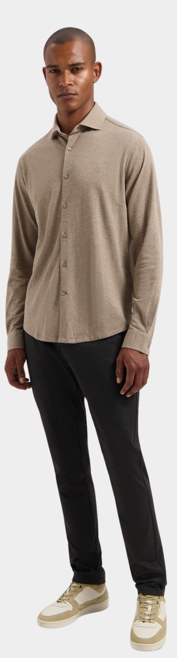 Dstrezzed Casual hemd lange mouw Beige Kirk Shirt 303714-AW24/270