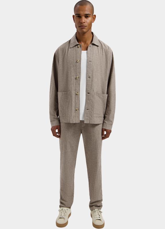 Dstrezzed Zomerjas heren Grijs DS_Nix Pinstripe Jacket 155030/216