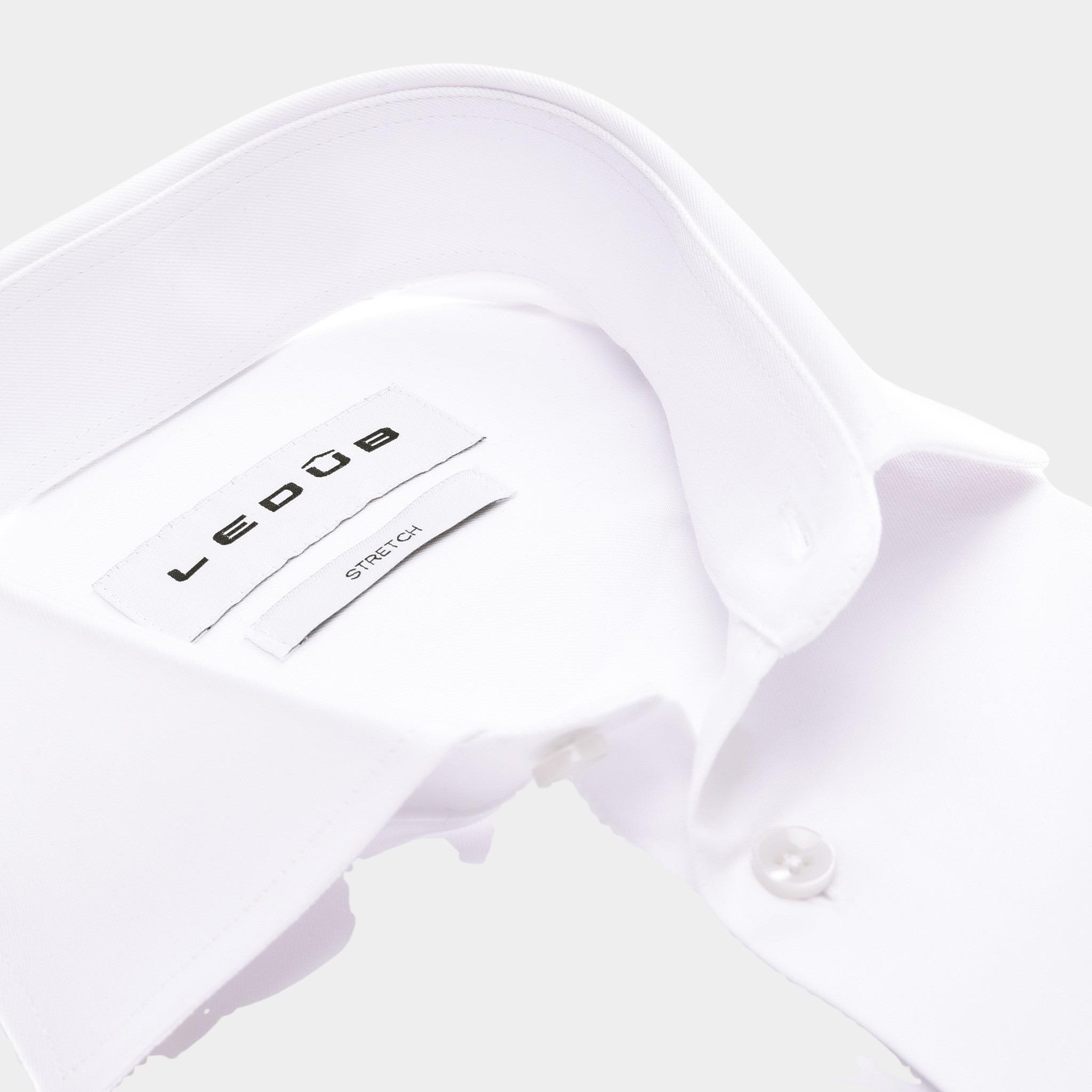 Ledub Overhemd extra lange mouw Wit SF7 0343716/910-000-000