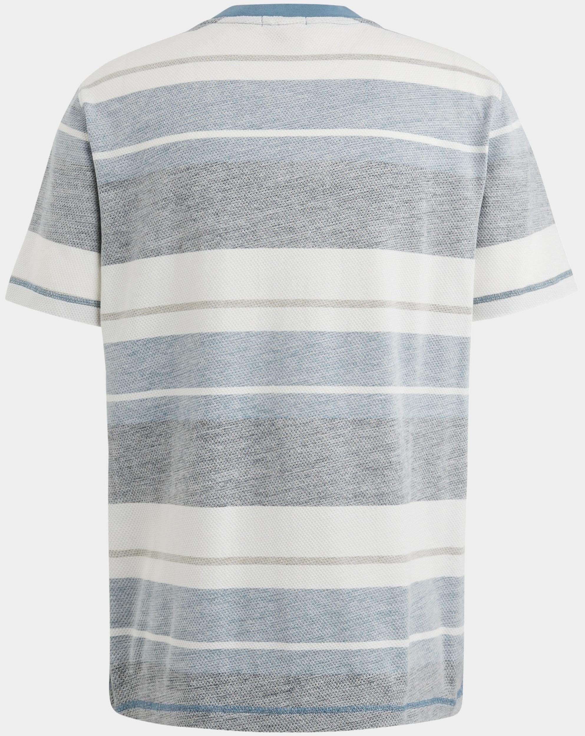 Cast Iron T-shirt korte mouw Blauw Short sleeve r-neck regular f CTSS2503567/5134