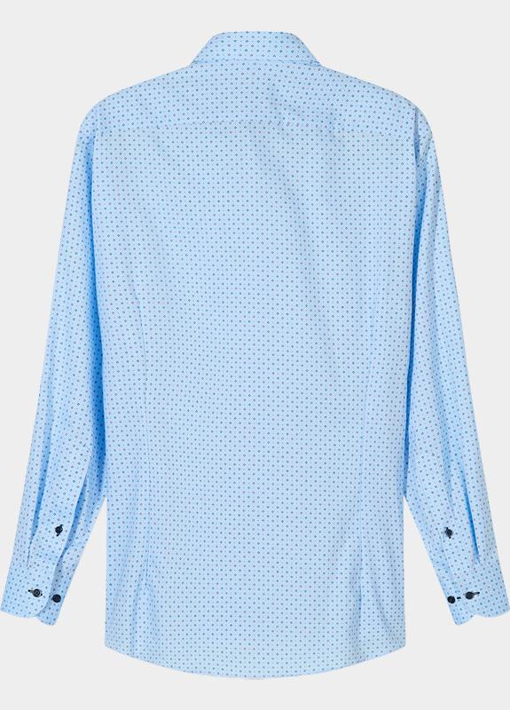 Olymp Zakelijk overhemd heren Blauw Luxor 130214/11