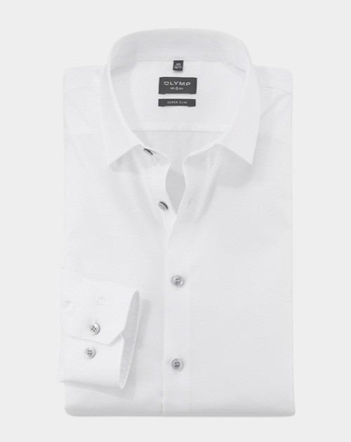 Olymp Business hemd lange mouw Wit 250274-Hemden 250274/00