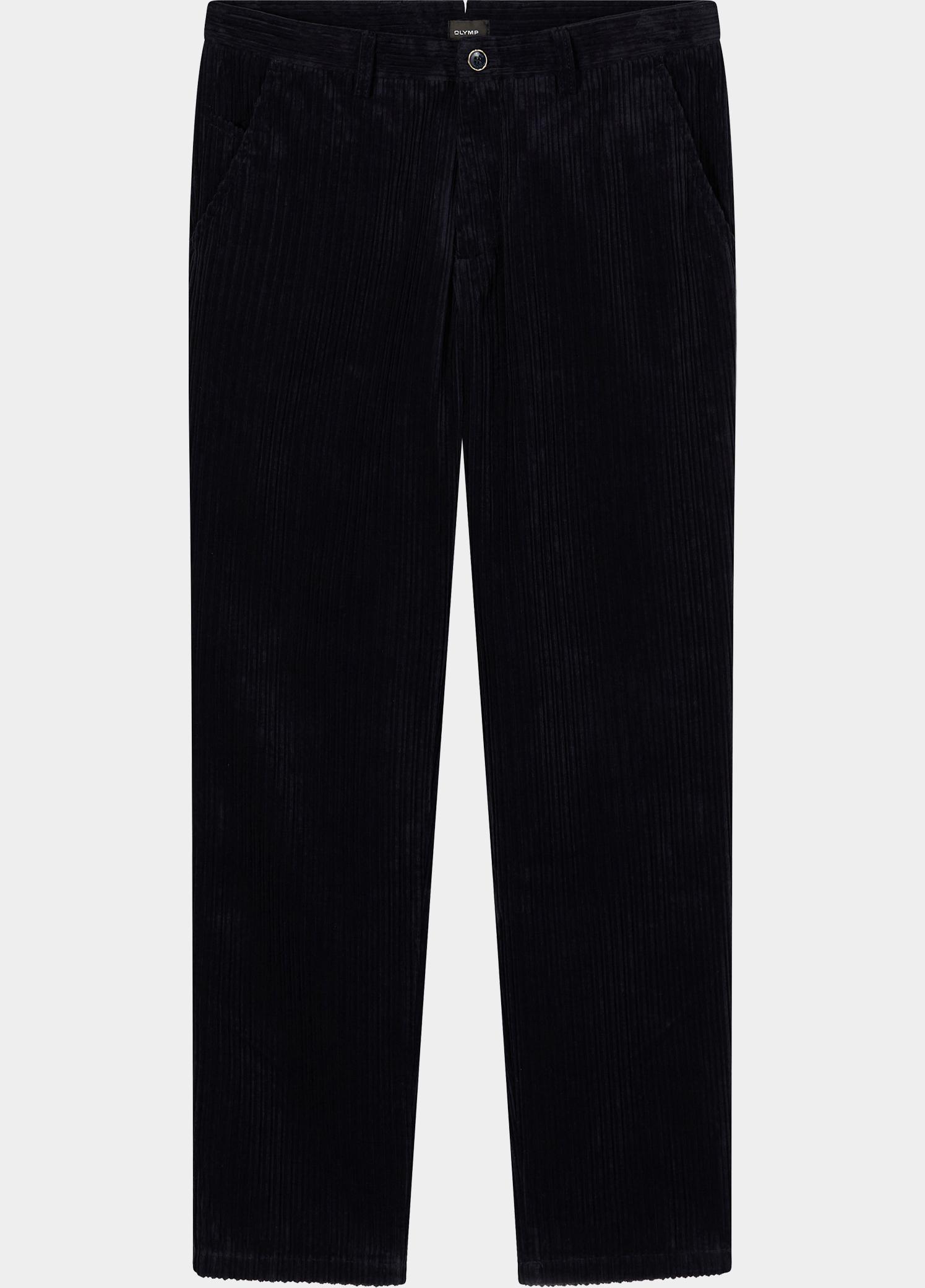 Olymp Corduroy broek Blauw Chino 460284/14