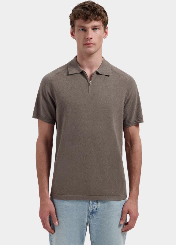 Dstrezzed Polo korte mouw Grijs Pettar Polo 421014-SS26/216
