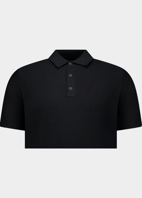 Cars Jeans Polo korte mouw Zwart Anmas 63271/01